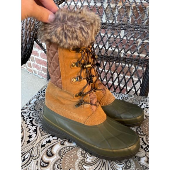 Lands’ End Winter Snow Boots_Women’s Size 8 - Picture 5 of 13